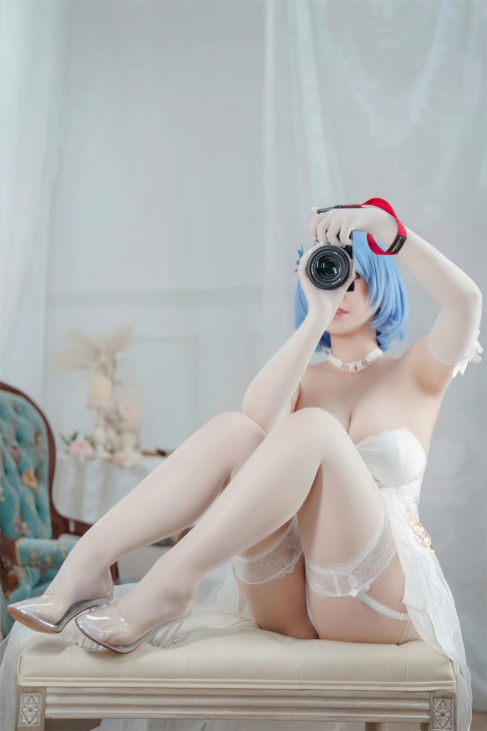 半半子 - 碧蓝航线 恰巴耶夫 白骑兵的旋律 礼服 [64P2V-306M] 1 (55).jpg
